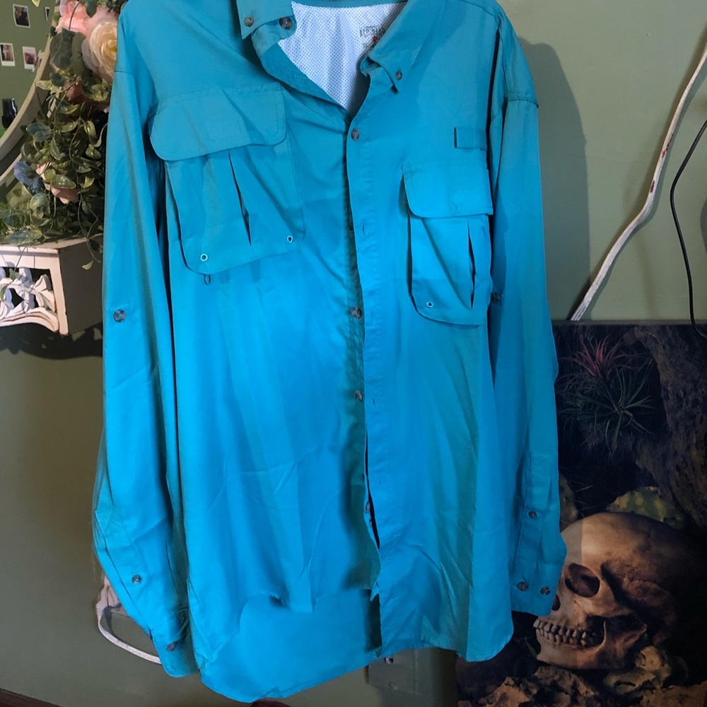 Mens redhead fishing shirt